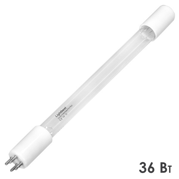 Лампа амальгамная LightBest GPHVA 325T5 G5 36W 1,2A (для Лазурь М-1, М-1К)