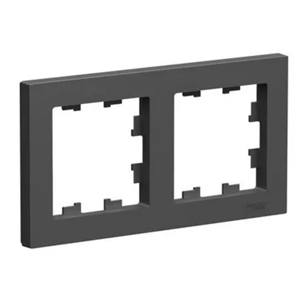 Рамка SE AtlasDesign 2 поста, базальт [уп 5 шт]