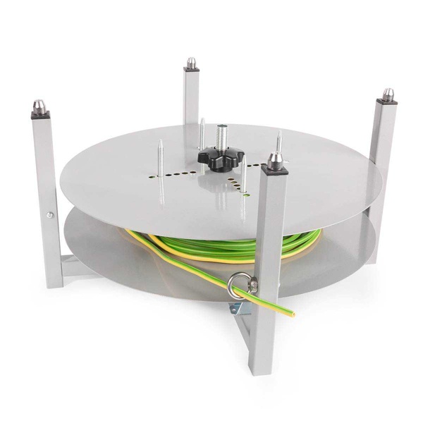 Устройство размотки провода КВТ DR-40 Профи диаметр поворотного стола 380 мм