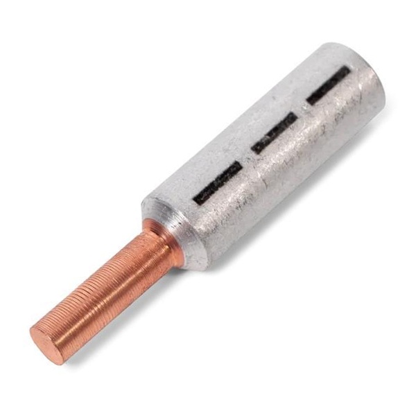 Наконечник КВТ кабельный штыревой алюмомедный НШАМ 185