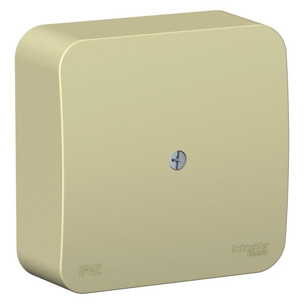 Накладная коробка распределительная SE Blanca IP42 бежевый