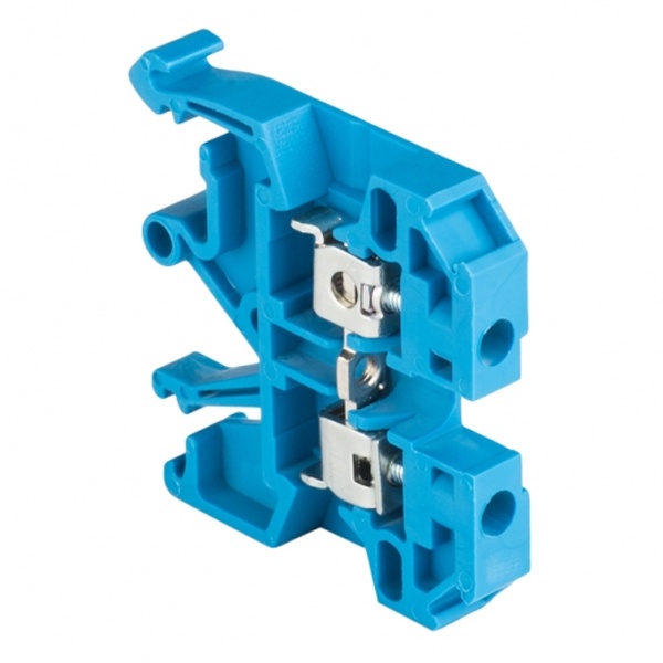 Колодка клеммная EKF PROxima JXB-2.5/35 1-2,5мм2 25А синий