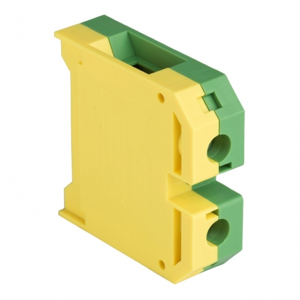Колодка клеммная EKF PROxima ЕК-35/125 JXB земля 16-35мм2 желто-зеленый