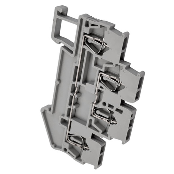 Колодка клеммная самозажимная EKF PROxima двойная JXB-ST-1.5 0,14-1,5мм2 17.5А серая