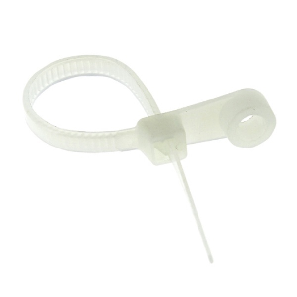 Хомут нейлоновый EKF с отверстием для крепления 3,6х100мм [упаковка 100шт] PROxima