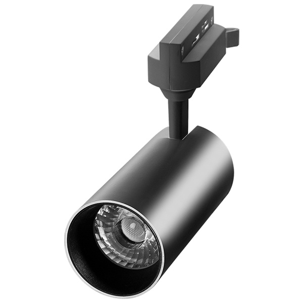 Трековый светодиодный светильник JazzWay PTR 0715 15W 3000K 24° BL черный IP40