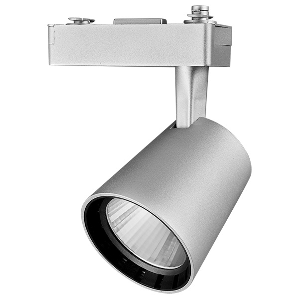 Трековый светодиодный светильник JazzWay PTR 0330 30W 4000K 24° GR серый IP40