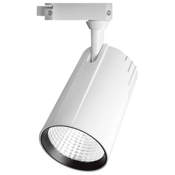 Трековый светодиодный светильник JazzWay PTR 1732 32W 4000K 24° WH белый IP40