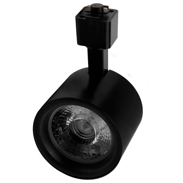Трековый светодиодный светильник JazzWay PTR 0510 10W 3000K 24° BL черный IP40