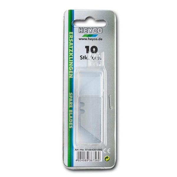 Лезвие для ножа Heyco 1664-4, 10 шт, ширина 18мм, SB 1664-10-3