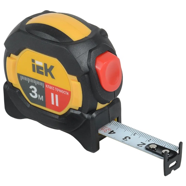 Рулетка измерительная ИЭК Professional 3м