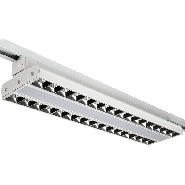 Трековый светодиодный светильник JazzWay PTR 2296R 1F2S 96W 4000K 60°,120°,60° WH (белый) 540mm IP40