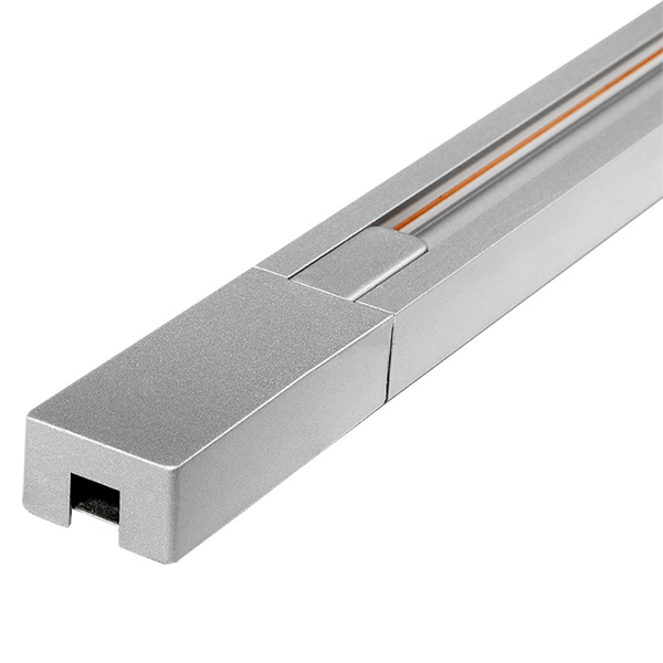 Шинопровод однофазный JazzWay PTR 2M-GR серый 2м