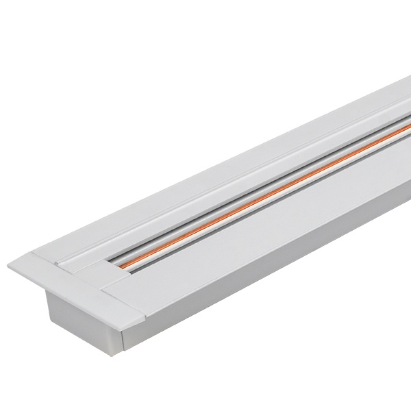 Шинопровод однофазный JazzWay PTR/R 2M-WH белый 2м (встраиваемый)