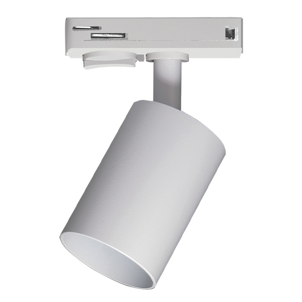 Светильник трековый однофазный JazzWay PTR 26 под лампу GU10 WH 230V IP20 белый (компактный адаптер)