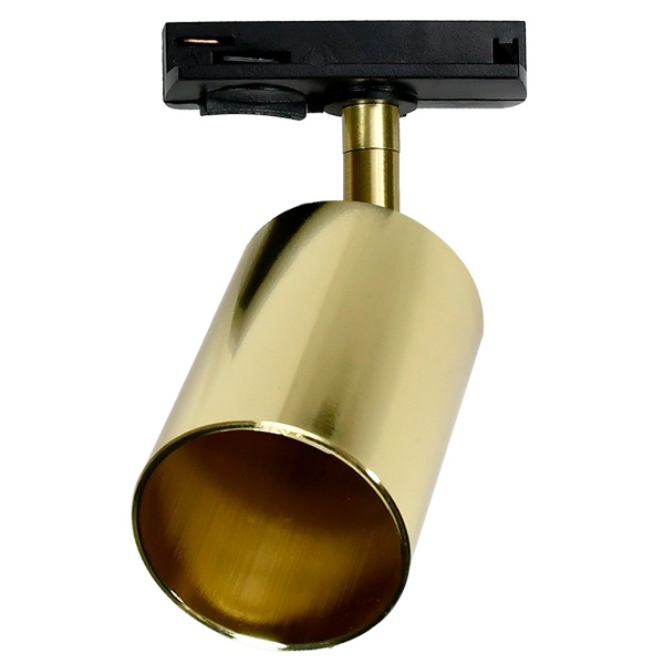 Светильник трековый однофазный JazzWay PTR 26 под лампу GU10 GL 230V IP20 золото (компактный адаптер