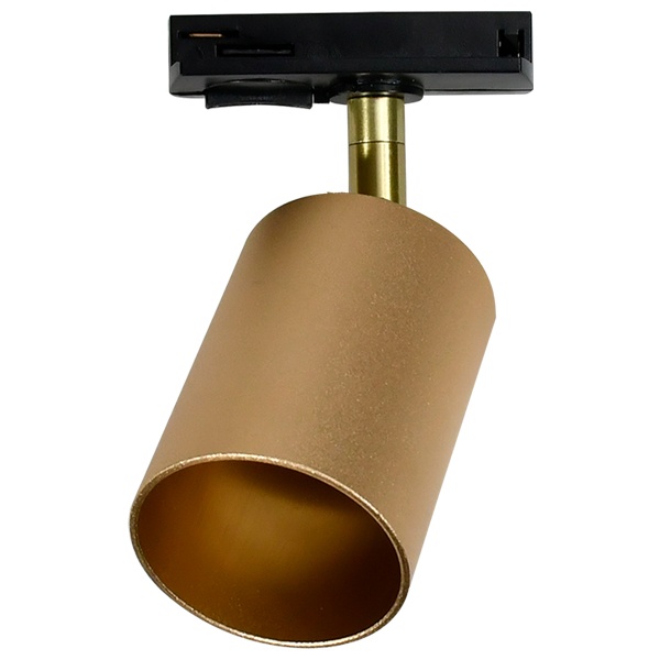 Светильник трековый однофазный JazzWay PTR 26 под лампу GU10 SG 230V IP20 матовое золото (компактный