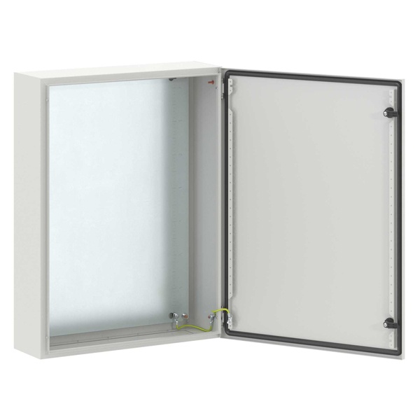 Шкаф навесной металлический влагозащищенный DKC STE 800x600x200мм с монтажной платой IP66