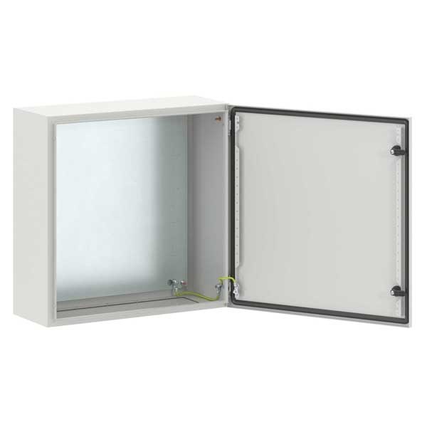 Шкаф навесной металлический влагозащищенный DKC STE 600x600x250мм с монтажной платой IP66