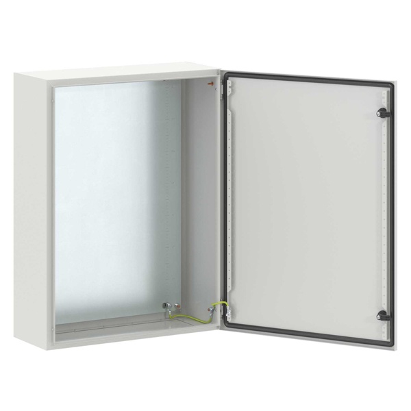 Шкаф навесной металлический влагозащищенный DKC STE 800x600x250мм с монтажной платой IP66