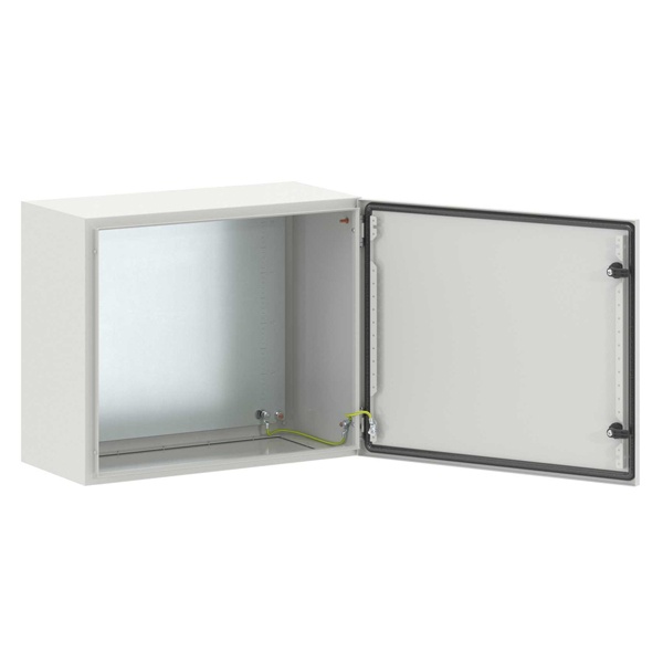 Шкаф навесной металлический влагозащищенный DKC STE 500x600x300мм с монтажной платой IP66