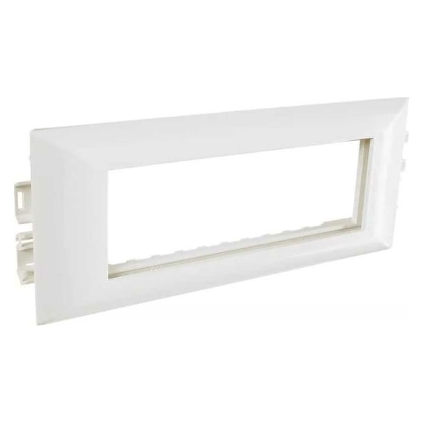 Суппорт с рамкой 3 поста 45х45 SPL для кабель-каналов 85/100/135х50 (аналог 638004)