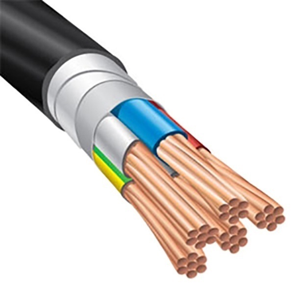 Кабель силовой ККЗ бронированный ВБШвнг(А)-LS 5х25 медный ГОСТ 31996 (ВБбШвнг(А)-LS)