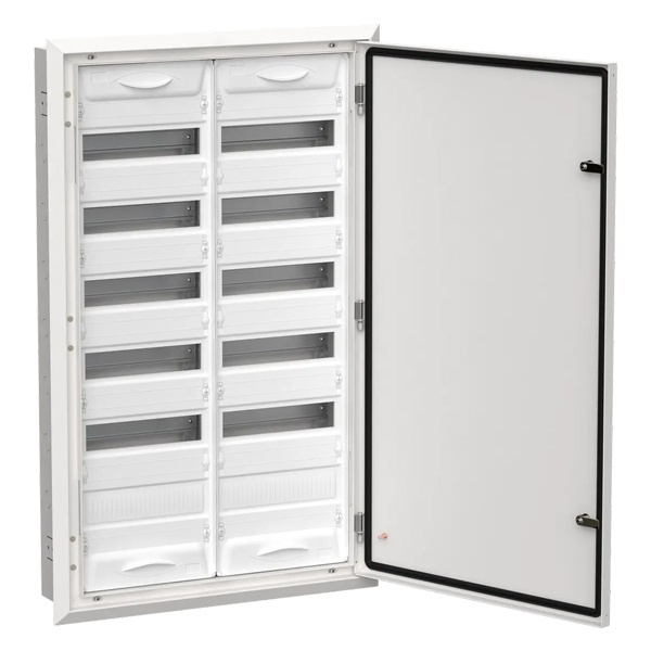 Щит металлический встраиваемый ИЭК TITAN5 ЩРв-144 144(2х6х12) модуля 1005х625х130 IP31 белый