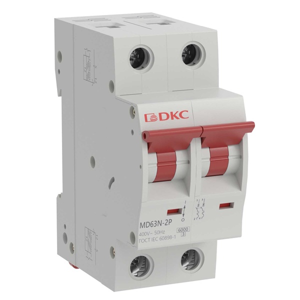 Автоматический выключатель DKC YON max MD63N 32A тип C 2P (автомат электрический)
