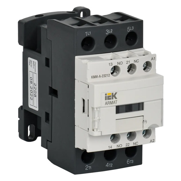 Контактор ИЭК ARMAT КМИ-А-23212 LC1D 32А 230В/АС3 3P 1НО+1НЗ