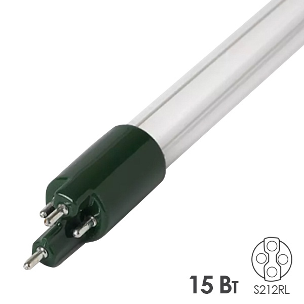 Лампа бактерицидная LightBest 15W Viqua 0,425A S330RL L330x15mm