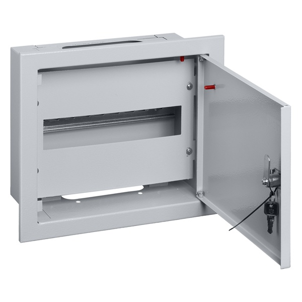 Щит металлический встраиваемый TDM ЩРВ-12 12 модулей (275х320х120) IP31 серый