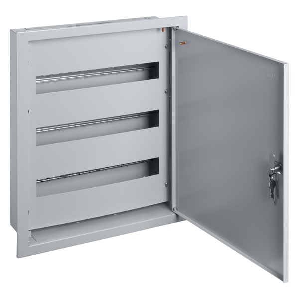 Щит металлический встраиваемый TDM ЩРВ-54 (3х18) модулей (550х450х120) IP31 серый