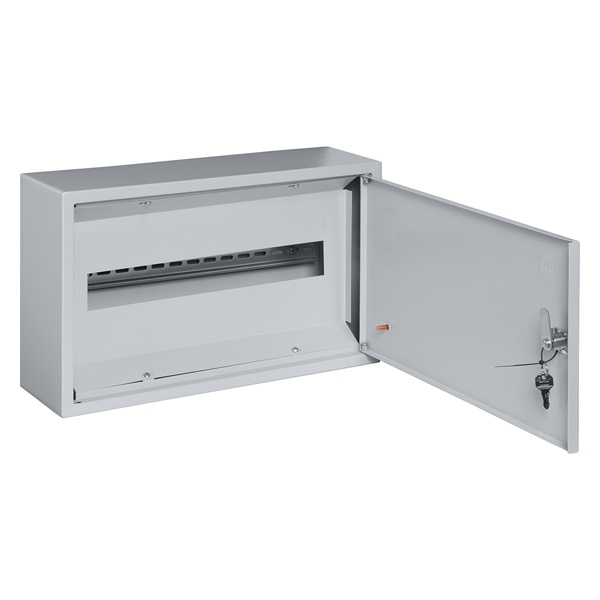 Щит металлический навесной TDM ЩРН-18М 18 модулей (265х440х120) IP31 серый