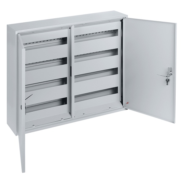 Щит металлический навесной TDM ЩРН-144 (2х4х18) модулей (632х780х120) 2 двери IP31 серый