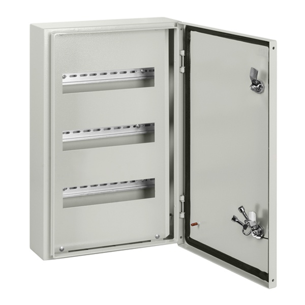 Щит металлический навесной TDM ЩРН-36 (3х12) модулей (520х330х120) IP66 серый