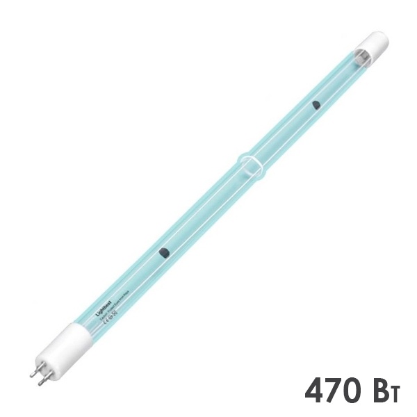 Лампа амальгамная LightBest GPHHA 1125T10L/4 530W 6,5A 4P (G10q) 1125x32mm (J-32470, P-32530L)