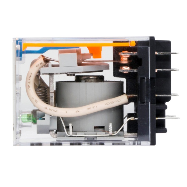 Реле миниатюрное DKC 5А 4CO AgSnO2 24В DC светодиод IP52