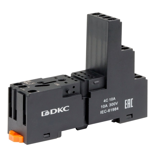 Колодка DKC 3-х уровневая с винтовыми клеммами для реле на 4 группы