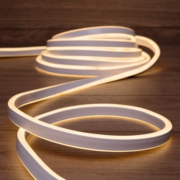 Гибкий неон Neon-Night LED SMD 8х16 мм, односторонний, теплый белый, 120 LED/м, 5 м