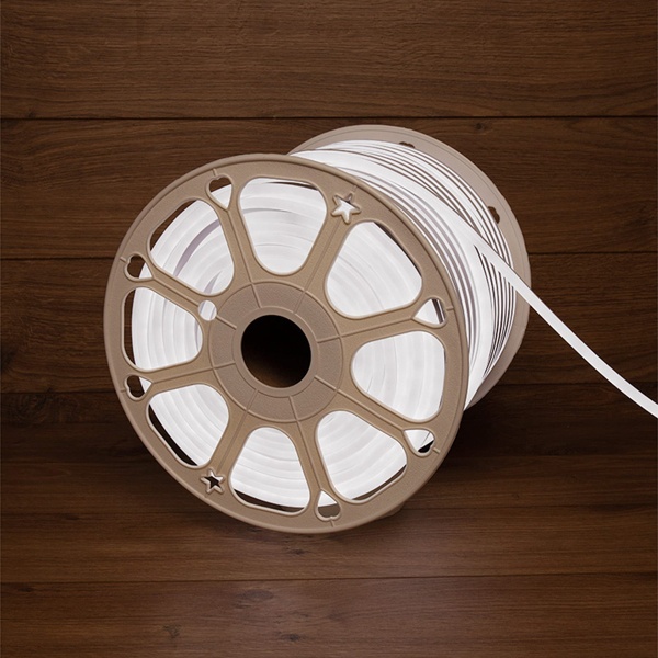 Гибкий неон Neon-Night LED SMD 8х16 мм, белый, 120 LED/м, бухта 100 м