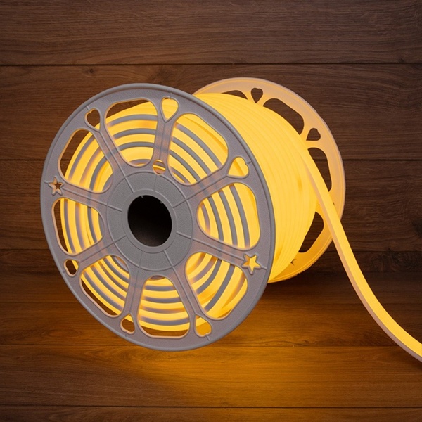 Гибкий неон Neon-Night LED SMD, форма – D, 16х16 мм, желтый, 144 LED/м, бухта 50 м