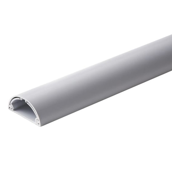 Кабель-канал ПВХ Systeme Electric MultiSet 30x13 арочной формы серый 2м (кабельный короб)