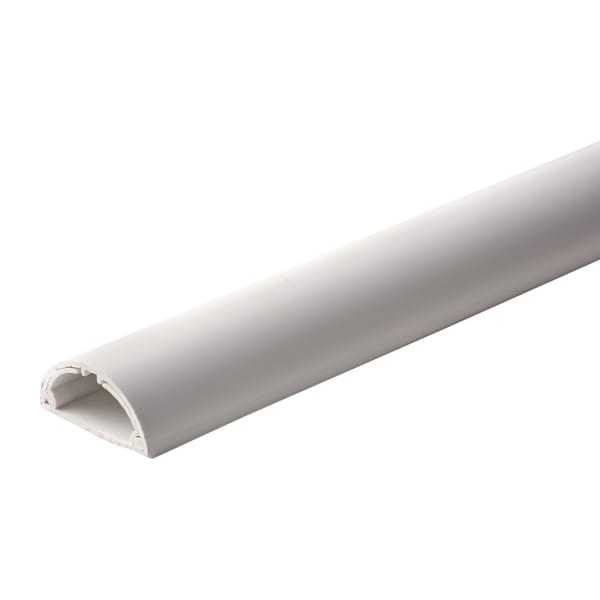 Кабель-канал ПВХ Systeme Electric MultiSet 30x13 арочной формы белый 2м (кабельный короб)