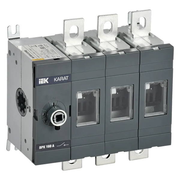 Выключатель-разъединитель ИЭК KARAT ВРК без рукоятки управления 3P 160А