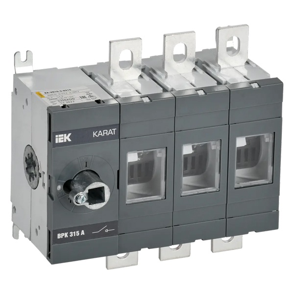 Выключатель-разъединитель ИЭК KARAT ВРК без рукоятки управления 3P 315А