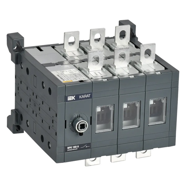 Выключатель-разъединитель ИЭК KARAT ВРК реверсивный без рукоятки управления 3P 160А