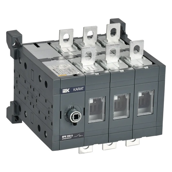 Выключатель-разъединитель ИЭК KARAT ВРК реверсивный без рукоятки управления 3P 250А