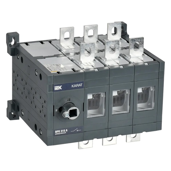 Выключатель-разъединитель ИЭК KARAT ВРК реверсивный без рукоятки управления 3P 315А