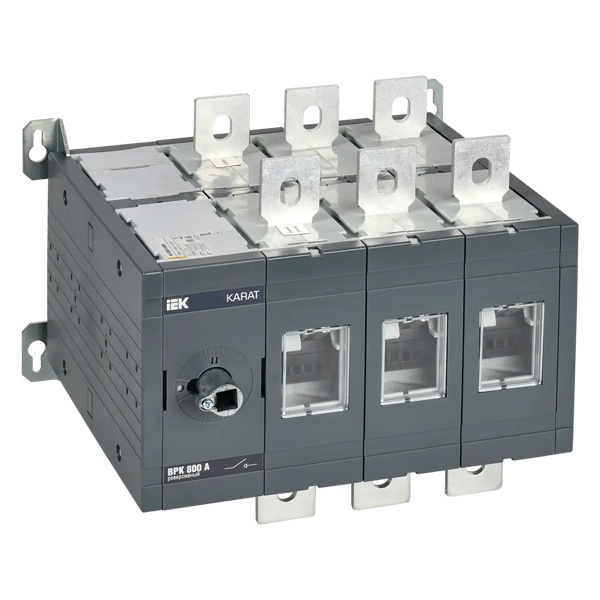 Выключатель-разъединитель ИЭК KARAT ВРК реверсивный без рукоятки управления 3P 800А